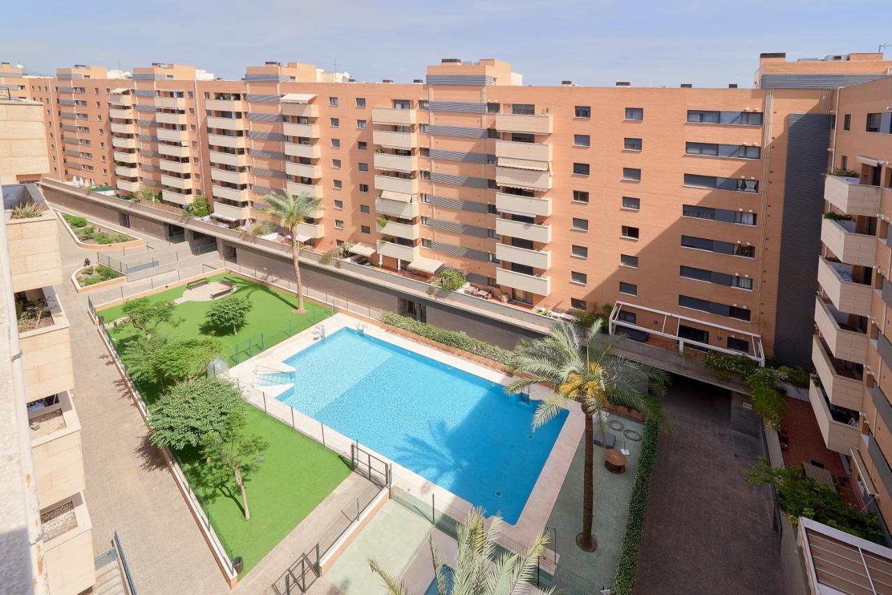 مالقة Alterhome Apartamento Con Piscina Maria Zambrano المظهر الخارجي الصورة